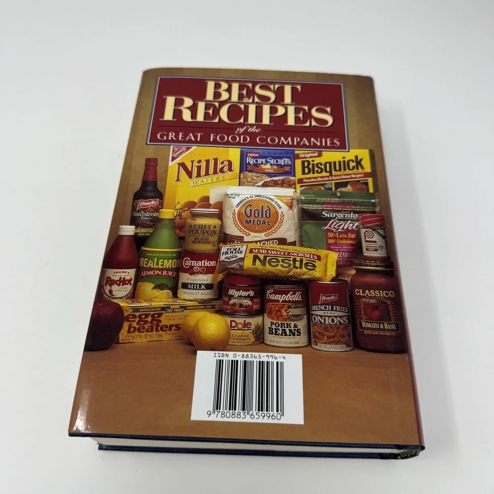 Vintage Best Recipes Of The Great Food Companies Judith Anderson Galahad HC 1997